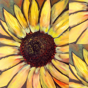 Painting of a Sunflower