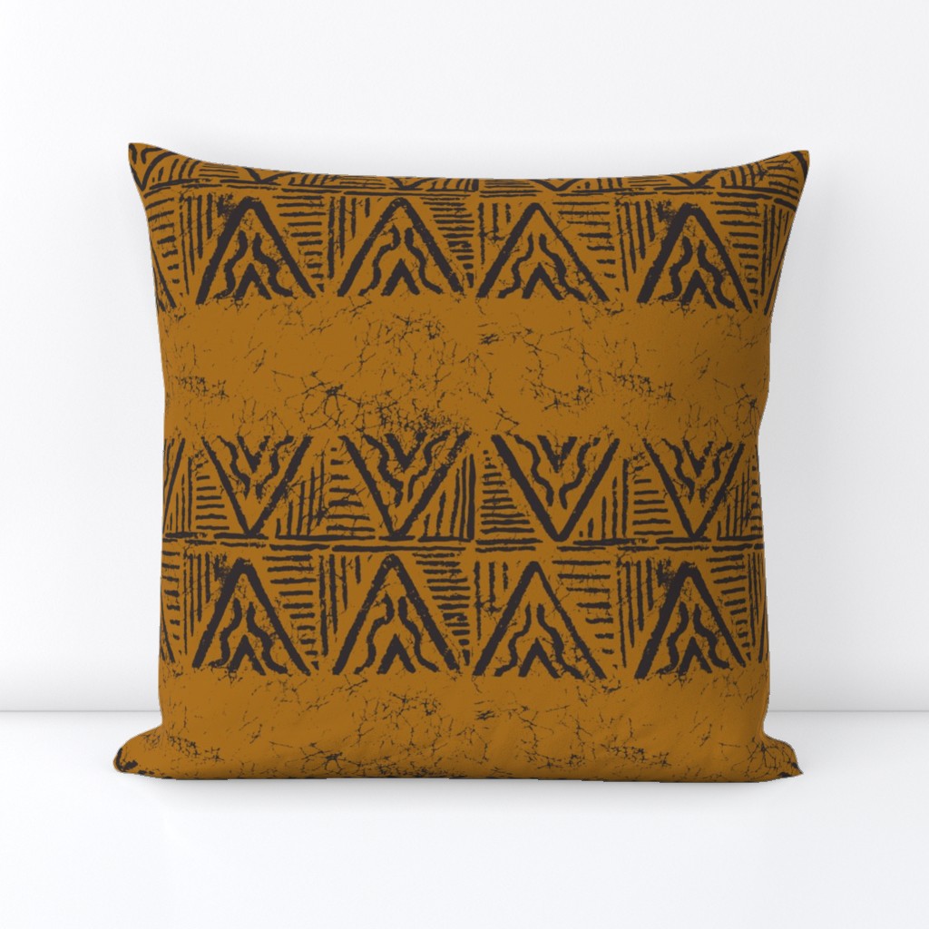 The Rain in Africa Batik Chevron on mud