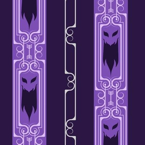 Ghost Stripes - purple
