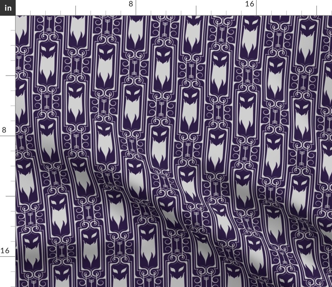 Ghost Stripes 2 - dark purple