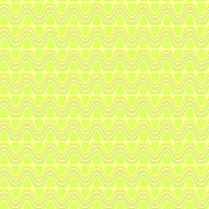 Seamless Chartreuse Ripples