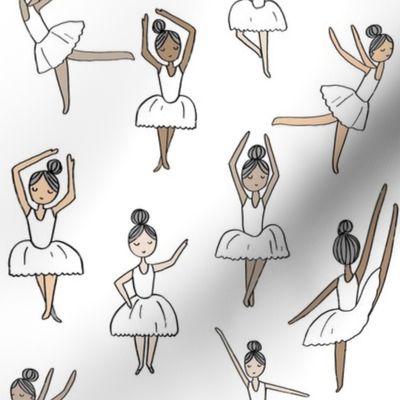 ballet // dancing dancer ballet fabric cute girls music white