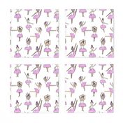 ballet // dancing dancer ballet fabric cute girls music white lavender