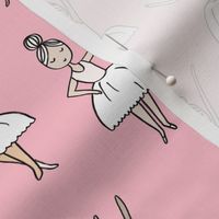 ballet // dancing dancer ballet fabric cute girls music pink