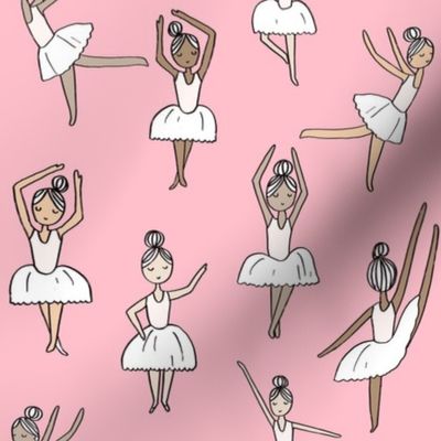 ballet // dancing dancer ballet fabric cute girls music pink