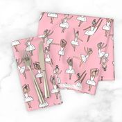 ballet // dancing dancer ballet fabric cute girls music pink