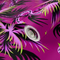 Snake Palms - Purple - AndreaAlice