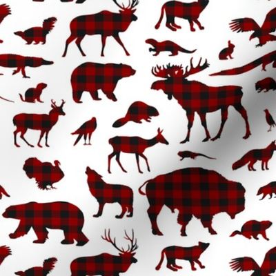 Buffalo Plaid Animals