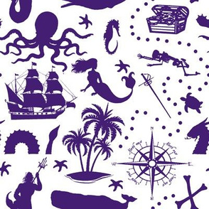 High Seas Adventure // Dark Purple