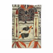  Maori Birds - 27x18 - Tea Towel - Wall Hanging - Design 7106323