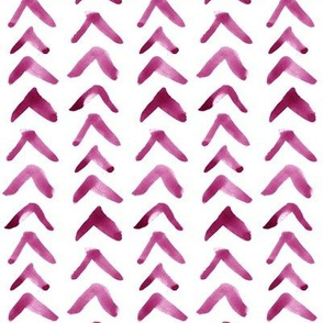 Pink Watercolor Arrows // Vertical