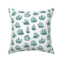 Green Sailing Ships // Small