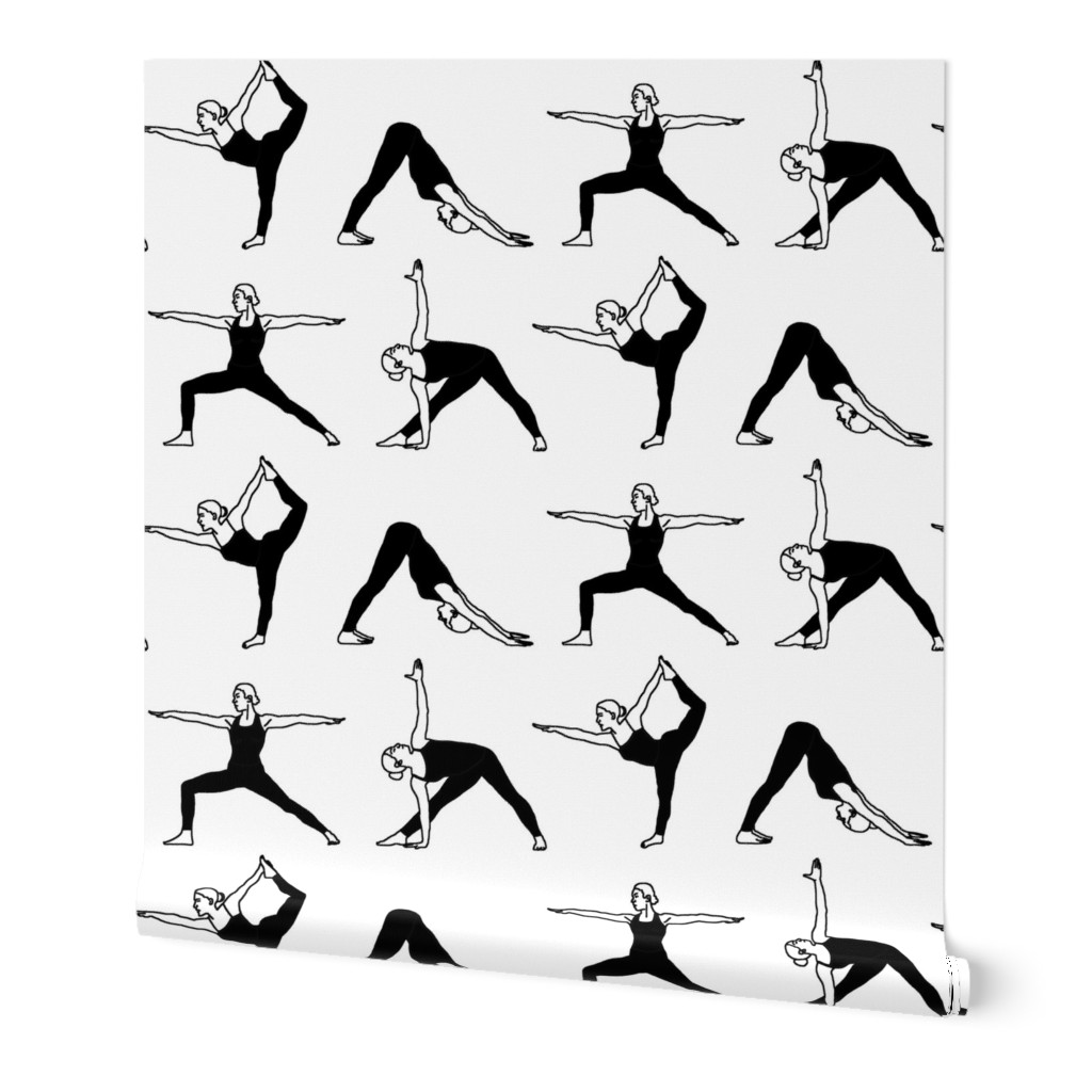 women-yoga-pose-2K-wallpaper - INSCMagazine