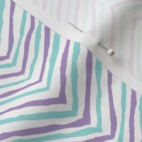 zig zag purple aqua chevron stripes