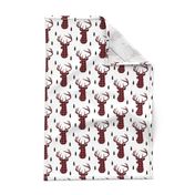 Buffalo Plaid Deer - Buck Woodland Baby Nursery Kids Children Baby Boy Bedding