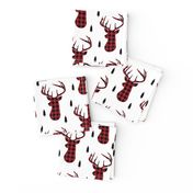 Buffalo Plaid Deer - Buck Woodland Baby Nursery Kids Children Baby Boy Bedding