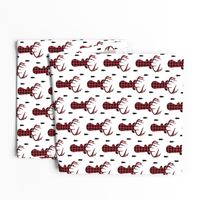 Buffalo Plaid Deer - Buck Woodland Baby Nursery Kids Children Baby Boy Bedding