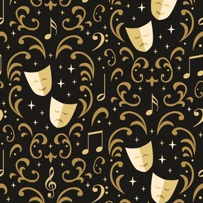 Acting Fabric, Wallpaper and Home Decor | Spoonflower