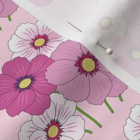 Mauve Floral Garden Print