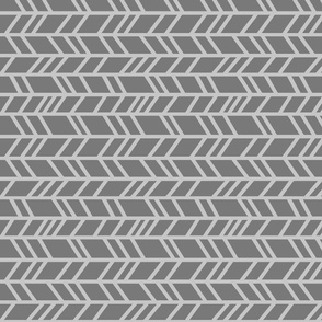 Crazy Herringbone - Greys - ROT