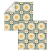 Spanish Floral Tile