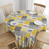 You are my sunshine - wholecloth cheater quilt