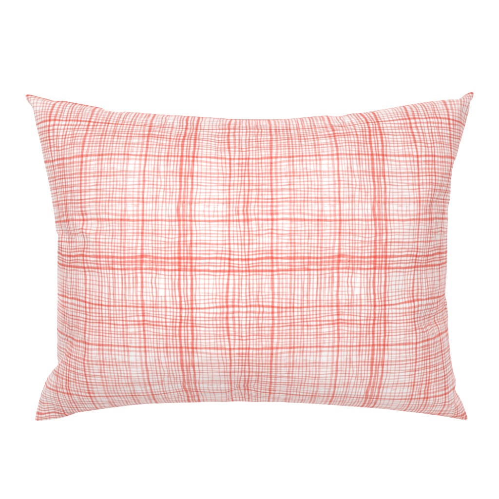 Prairie Gingham Faded Red