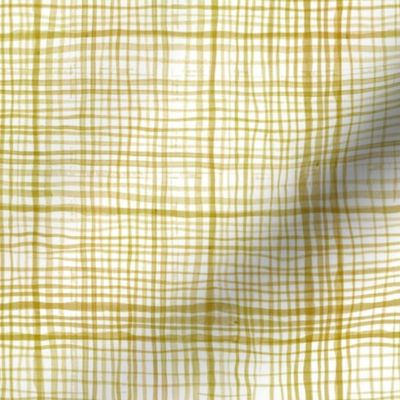 Prairie Gingham Mustard