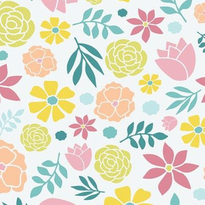 Floral Pattern - light background