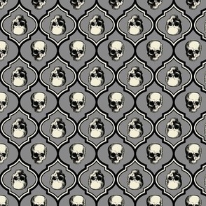 French Skulls - gray