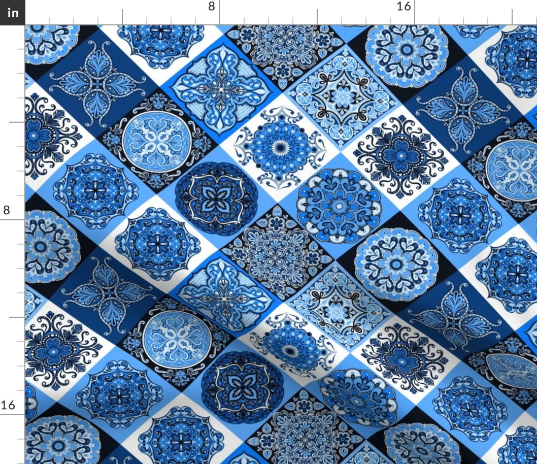 Spanish Tile Quilt 1