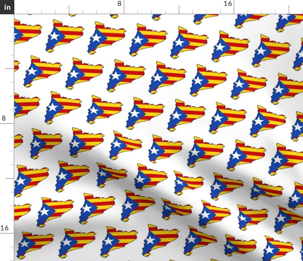 Catalonian Flag Overlay