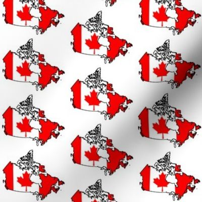 Canadian Flag Overlay // Small