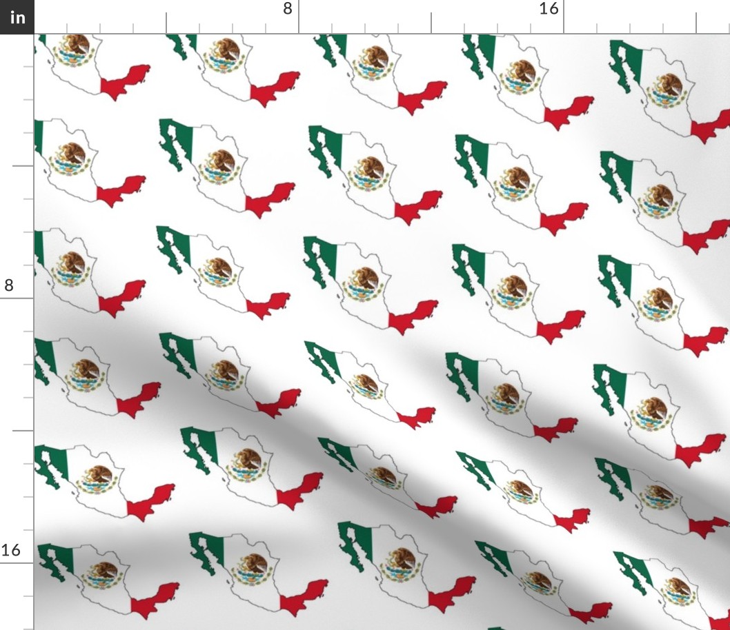 Mexican Flag Overlay // Large