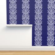 INDIGO damask linen