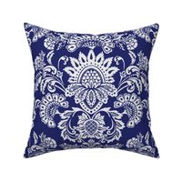 INDIGO damask 