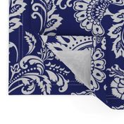 INDIGO damask 