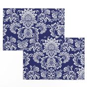 INDIGO damask 