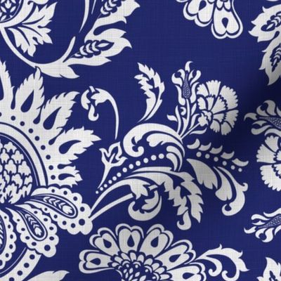 INDIGO damask 