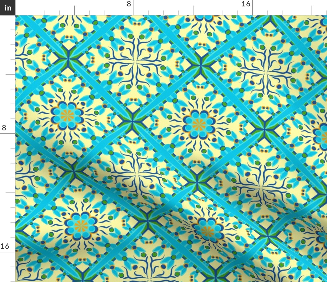 Spanish Tile 4 Flat