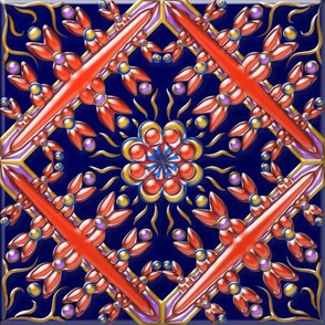 Spanish Tile 5 3-D