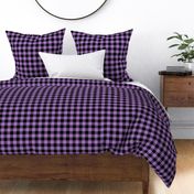 1" Black + Purple Buffalo Plaid – Lumberjack Buffalo Check