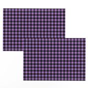 1/2" Black + Purple Buffalo Plaid – Lumberjack Buffalo Check