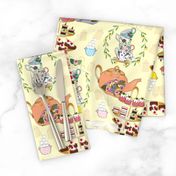 A Spoonful of Sugar for HoPE, Tea Fabric, Tea Time, Tea Party