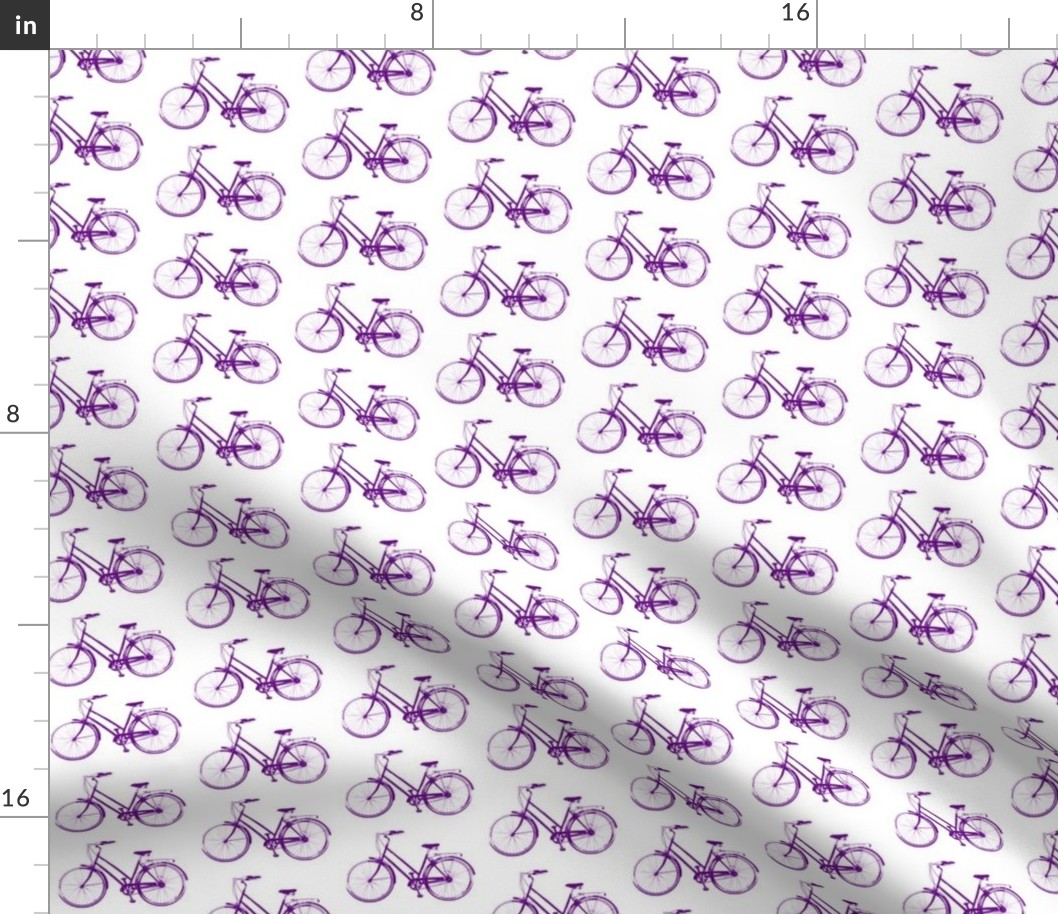 Retro Bicycles // Purple