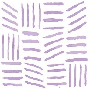 Large - Purple Watercolor stripe