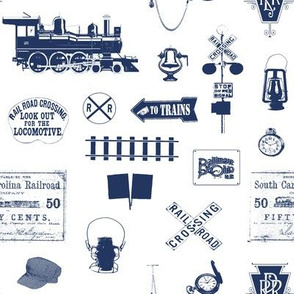 Navy Railroad Symbols // Small