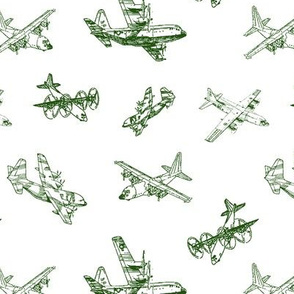 C130s in Green // Small