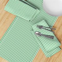 Fern Green Gingham Check Plaid