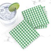 Fern Green Gingham Check Plaid